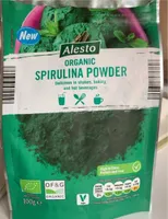 Organic spirulina powder