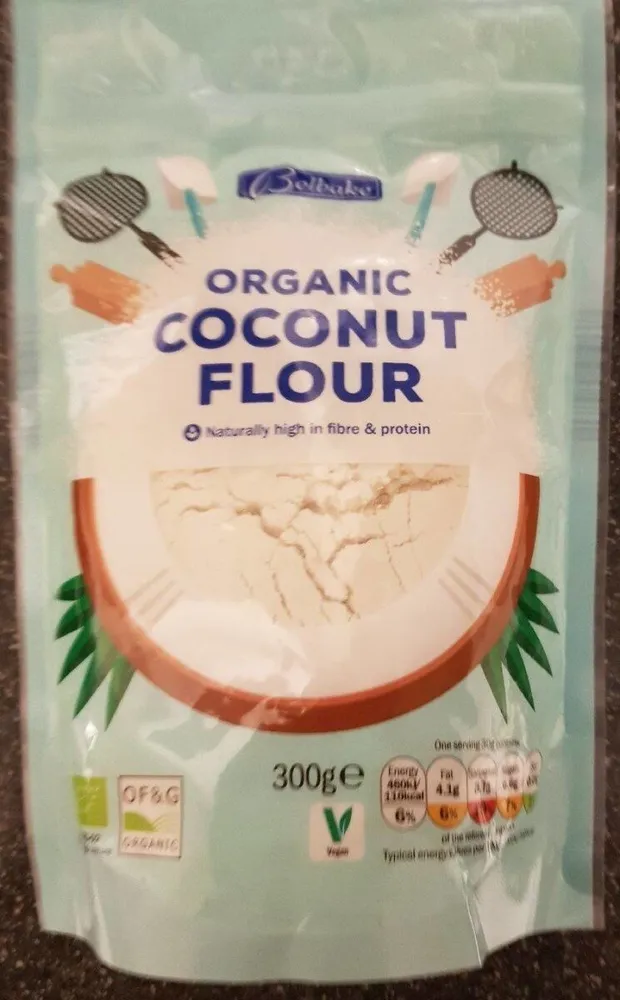 Organic coconut flour