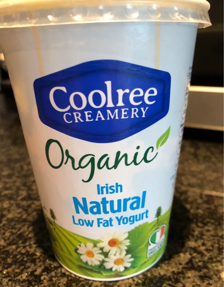 Irish natural low fat yogurt