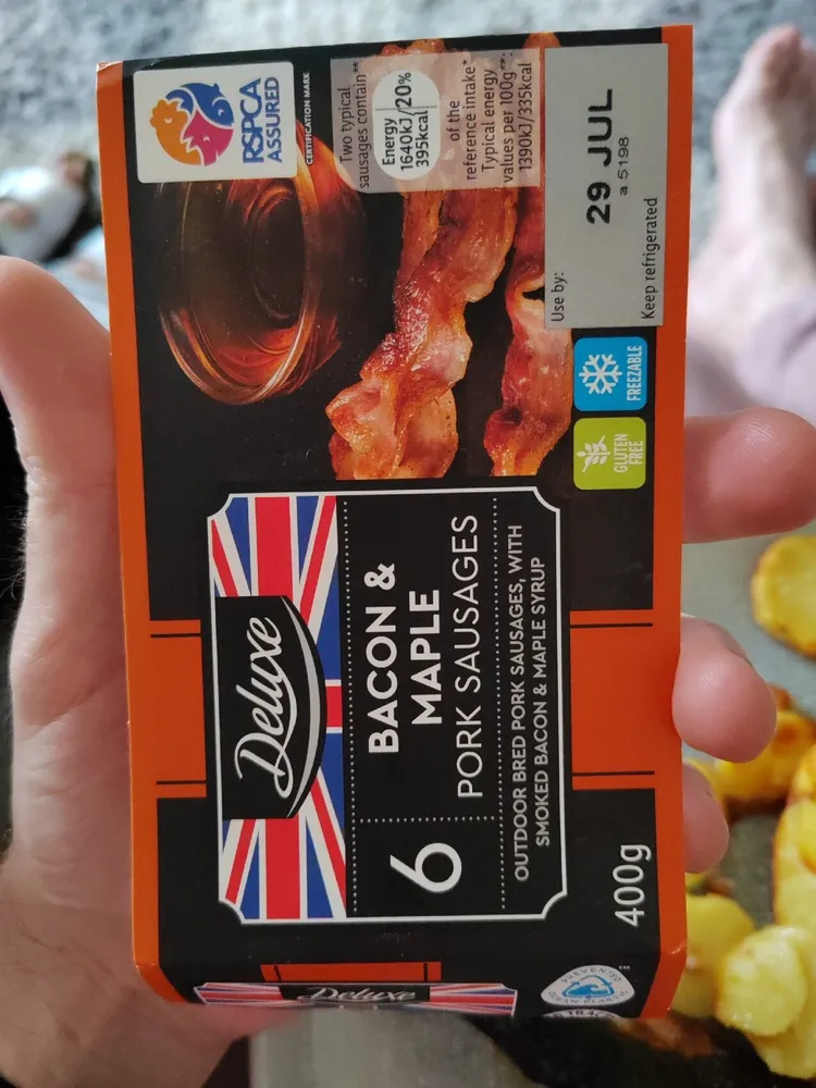 Bacon & Maple Pork Sausage