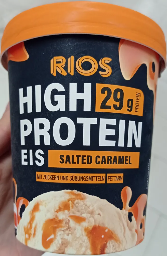 High Protein Eis Salted Caramel
