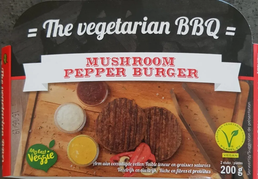 Mushroom Pepper Burger