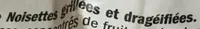 Noisettes grillees