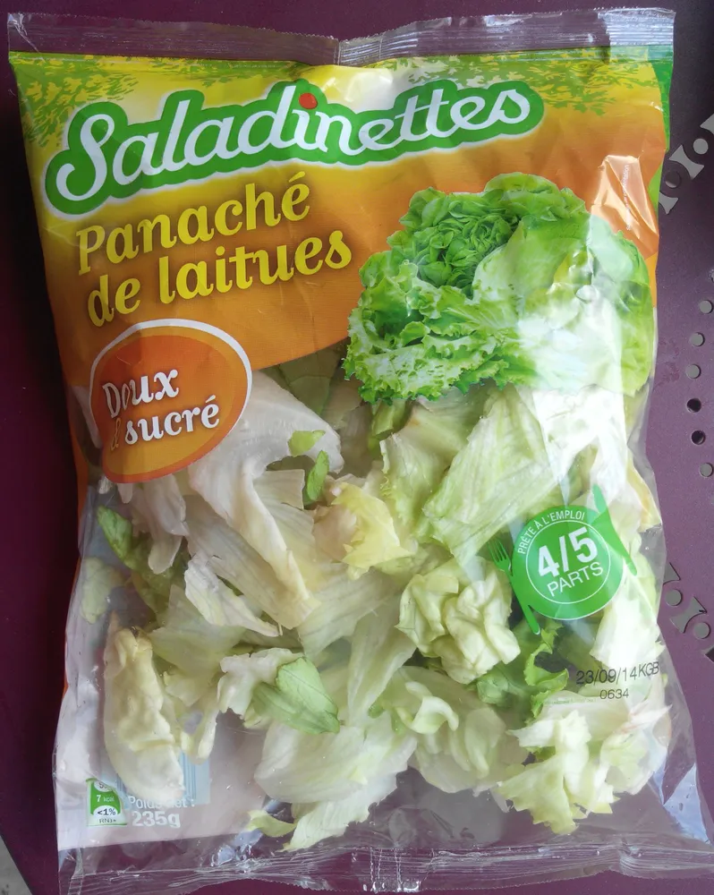 Panaché de laitues