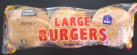 Large Burgers Sesame Seed