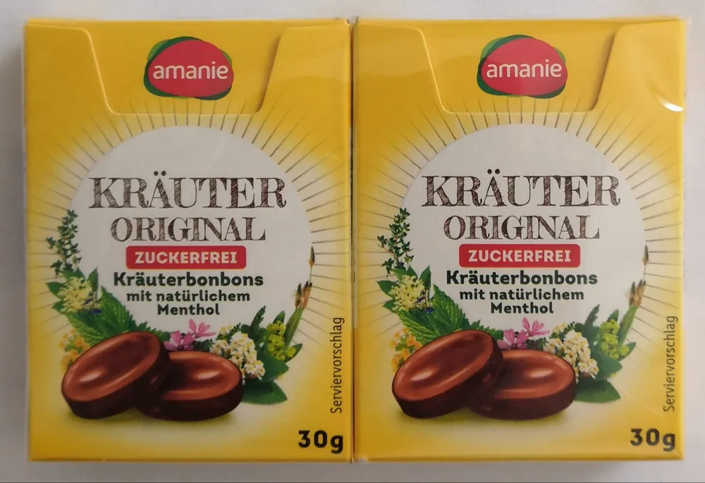 Kräuterbonbons Original zuckerfrei