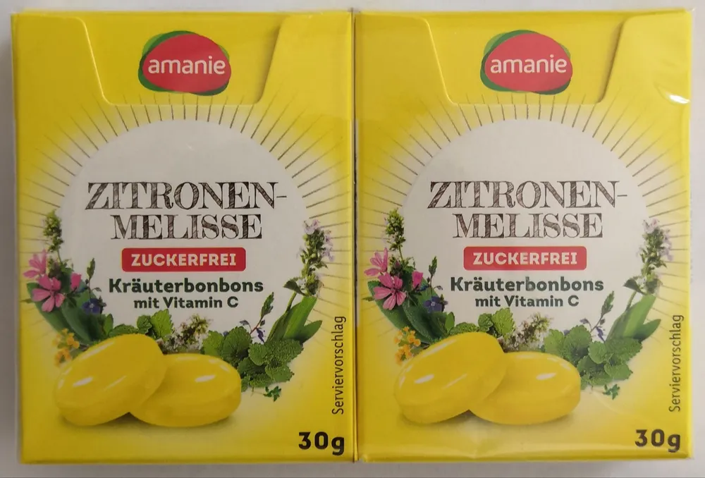 ZITRONEN-MELISSE Kräuterbonbons mit Vitamin C