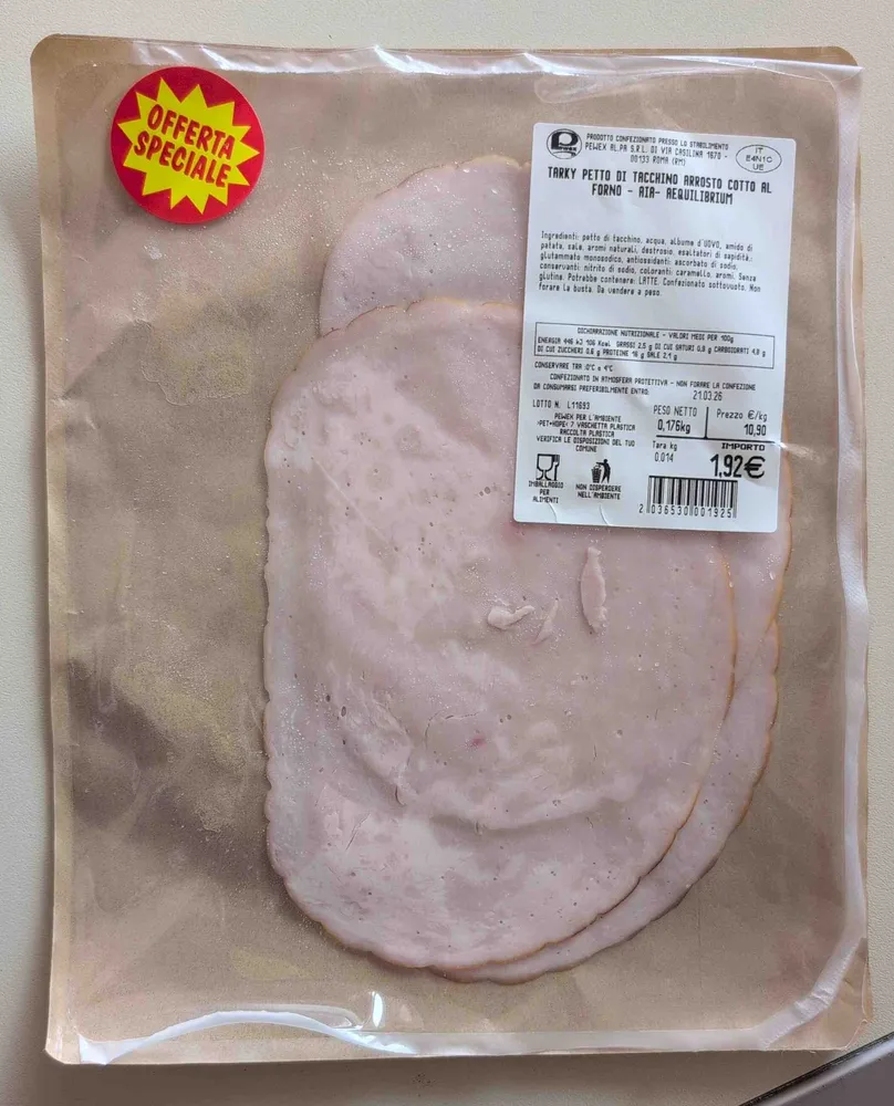 Tarky petto di tacchino arrosto cotto al forno