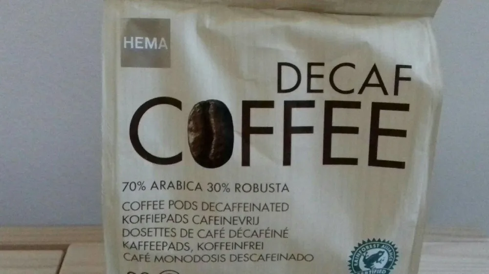 Decaf coffee