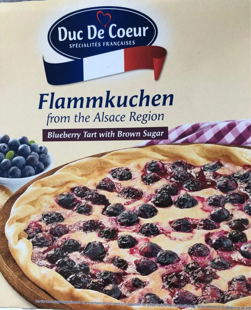Flammkuchen blueberry