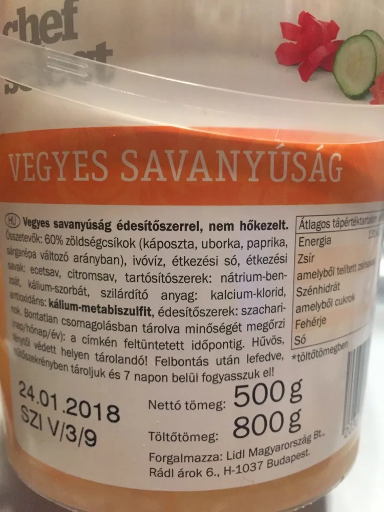 Vegyes savanyusag