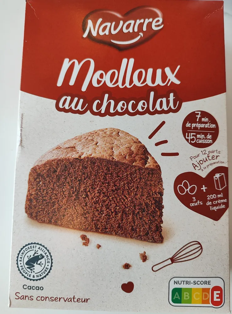 Préparation pour gâteau Moelleux au Chocolat