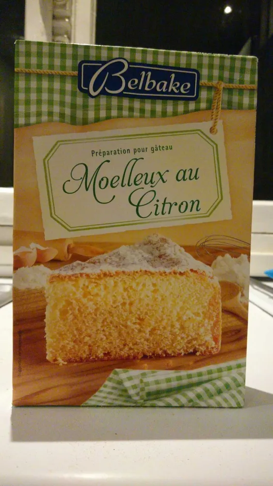 Moelleux saveur citron