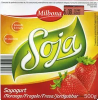 Postre de Soja Fresa