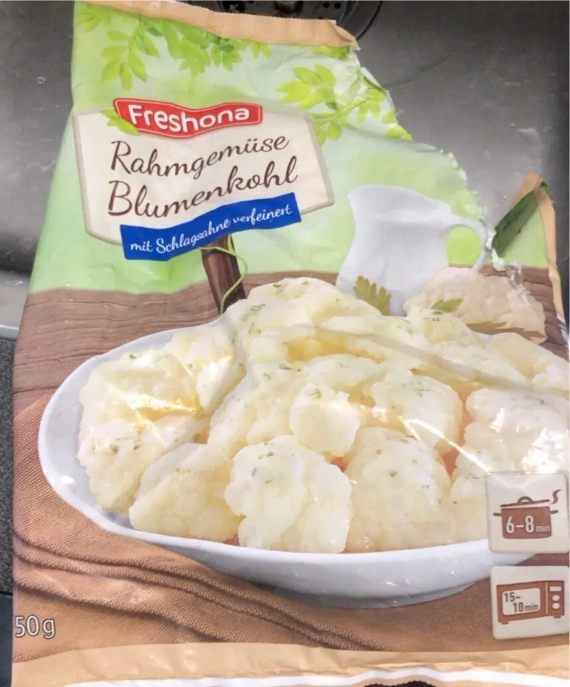 Rahmgemüse Blumenkohl