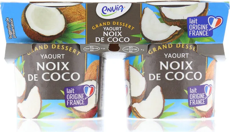Yaourt noix de coco