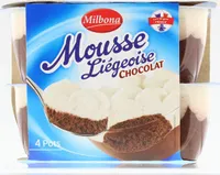 Mousse à la liégeoise chocolat