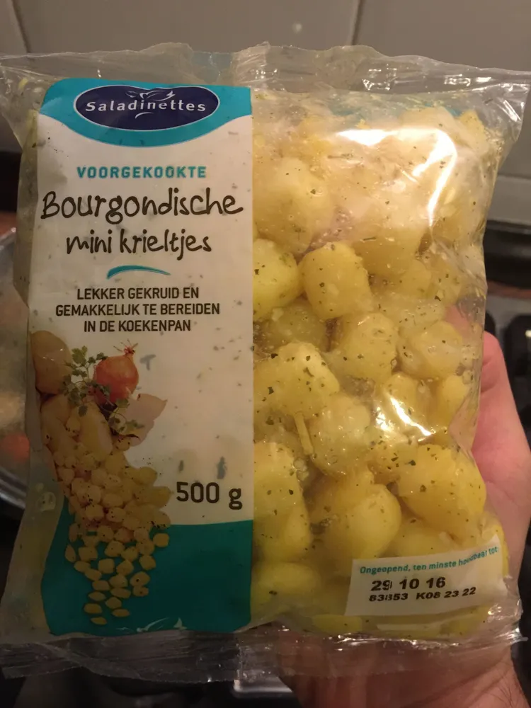 Bourgondische mini krieltjes