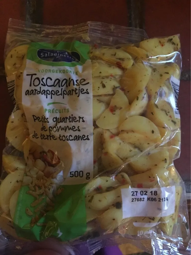 Toscaanse Aardappelpartjes Zak 500 Gram (saladinettes) Koeling