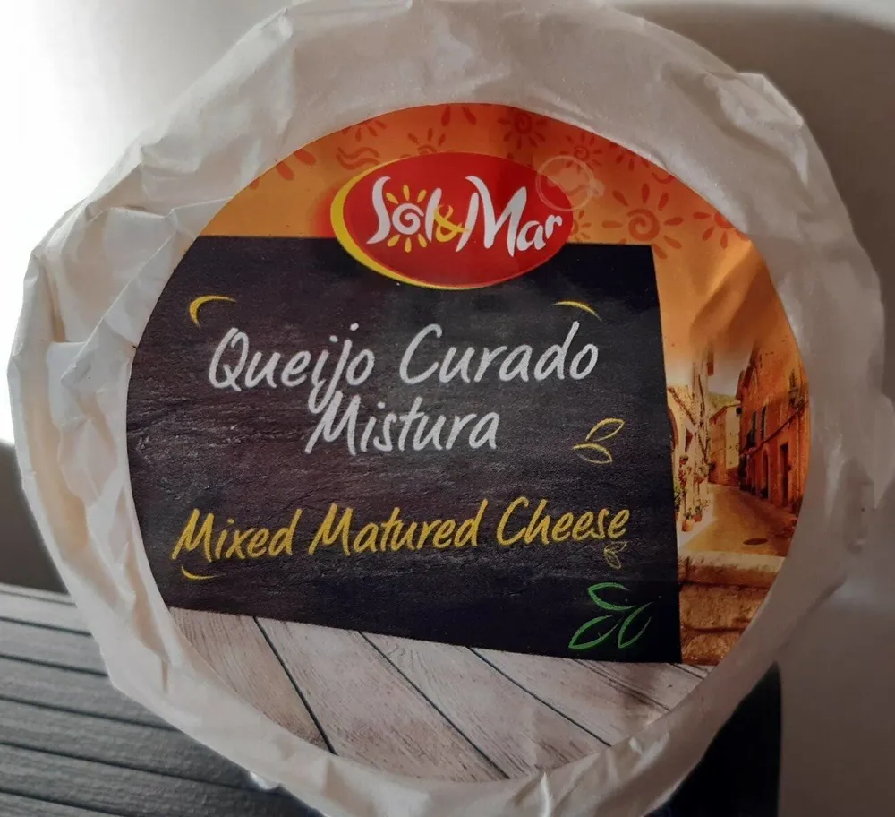 Queijo curado mistura