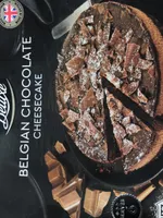 Belgian chocolate cheesecake