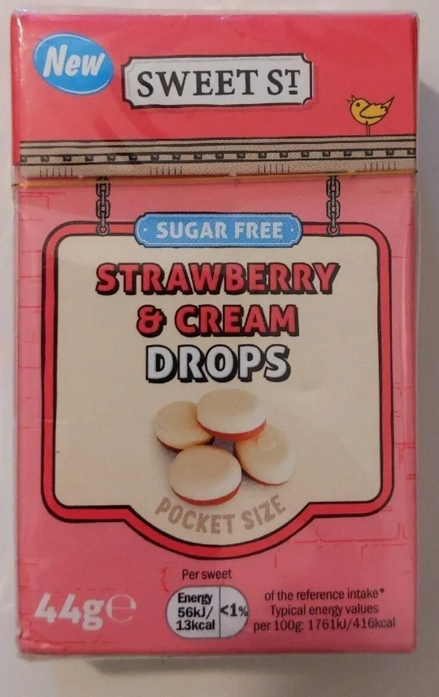 Sugar free Strawberry & Cream drops