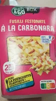 Fusilli festonate à la carbonara