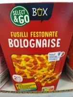 Fusilli festonate bolognaise