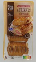 4 friands à la viande