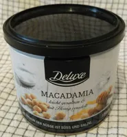 Kerst: Macadamia Nuts Blikje 150 Gram (deluxe)