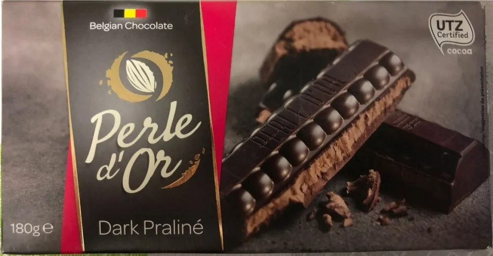 Chocolat noir praliné