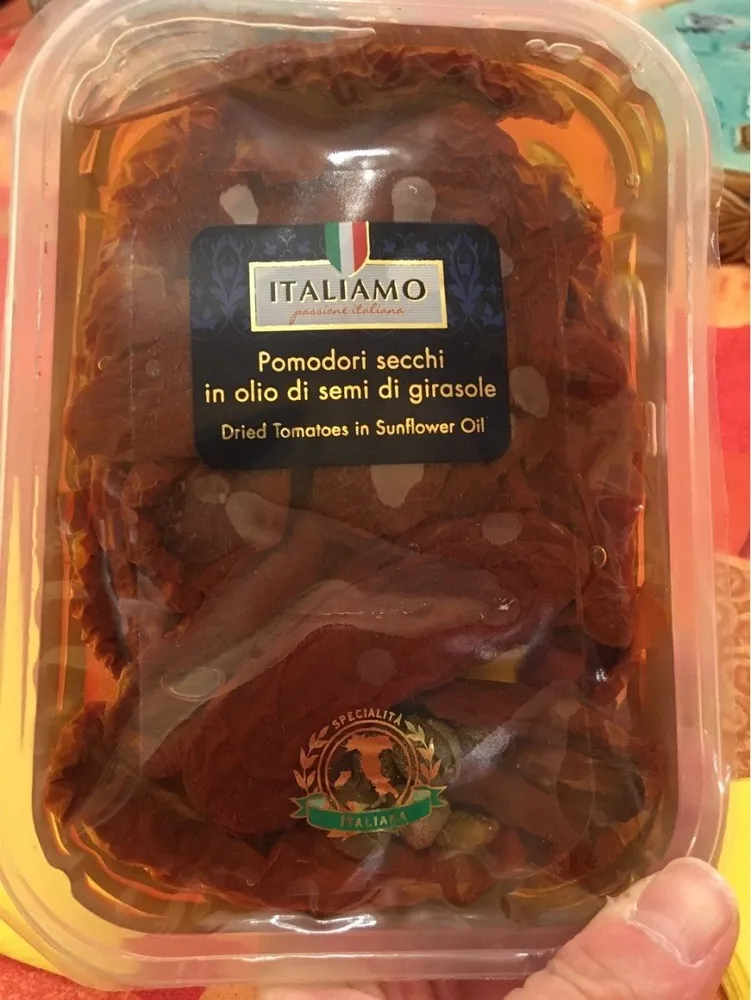 Tomates séchées dans de l'huile de tournesol