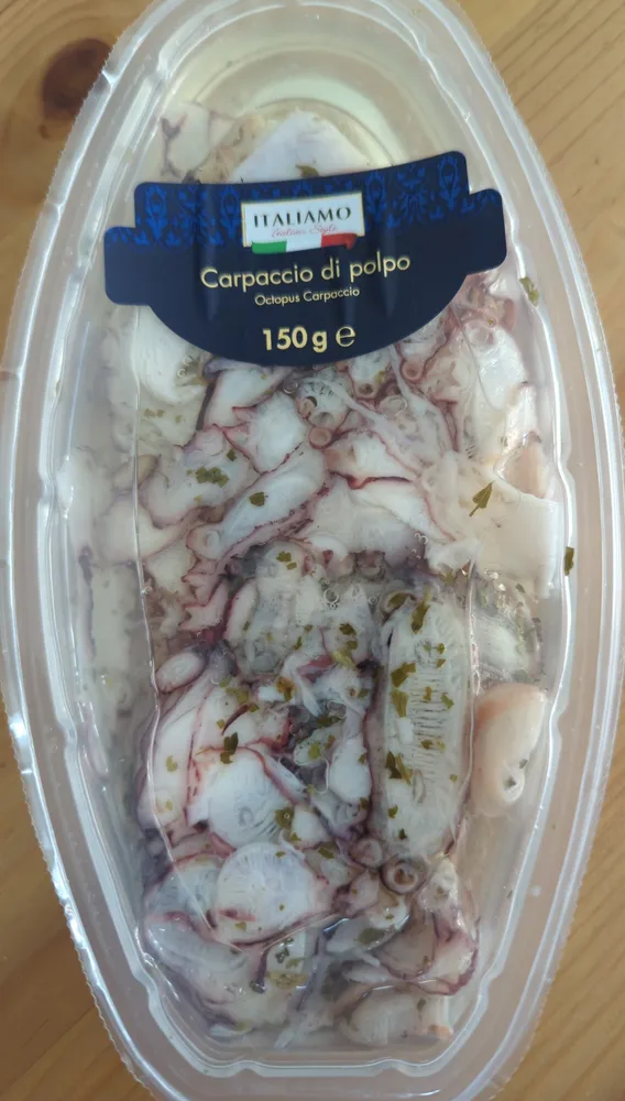 Carpaccio di polpo
