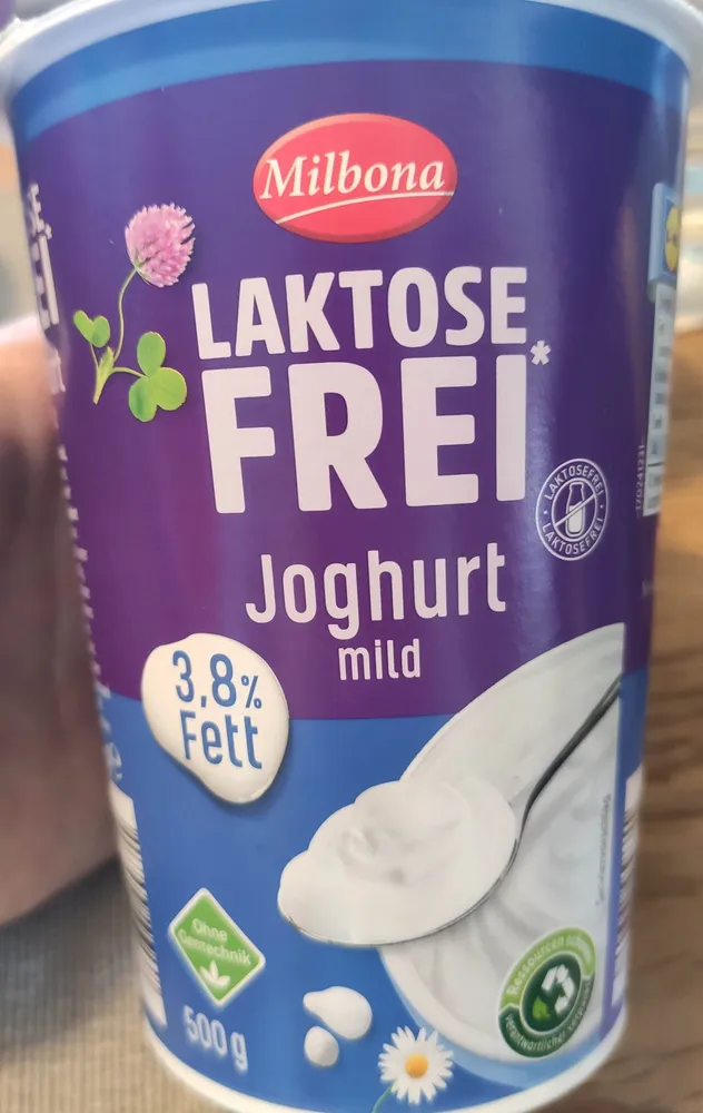 Joghurt mild (Laktosefrei, 3,8% Fett)