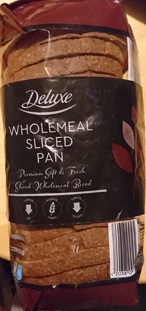 Wholemeal slided pan