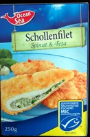 Schollenfilet Spinat & Feta