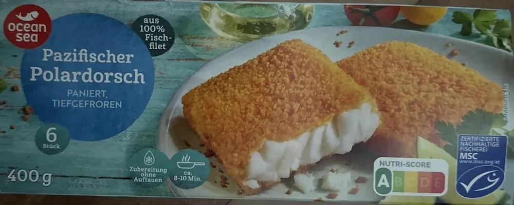Pazifischer Pollardorsch PANIERT, TIEFGEFROREN