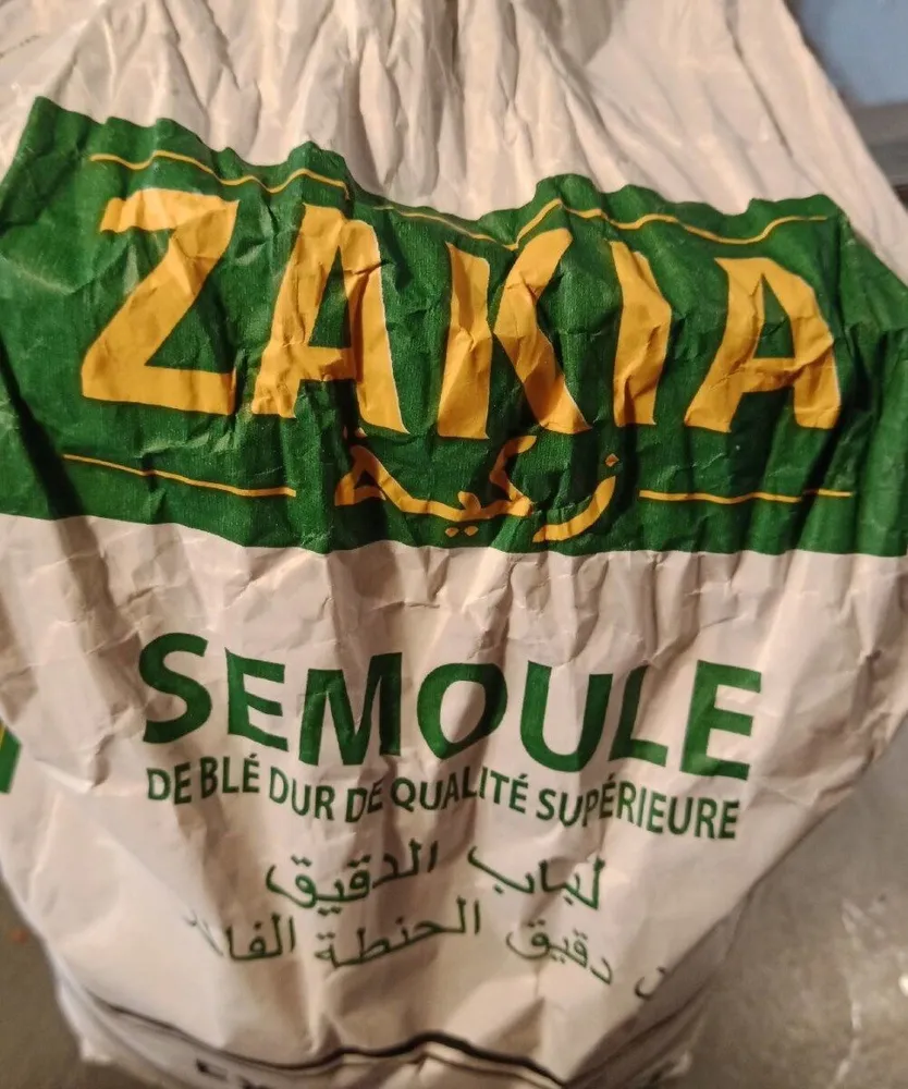 Semoule de blé dur de qualité supérieure