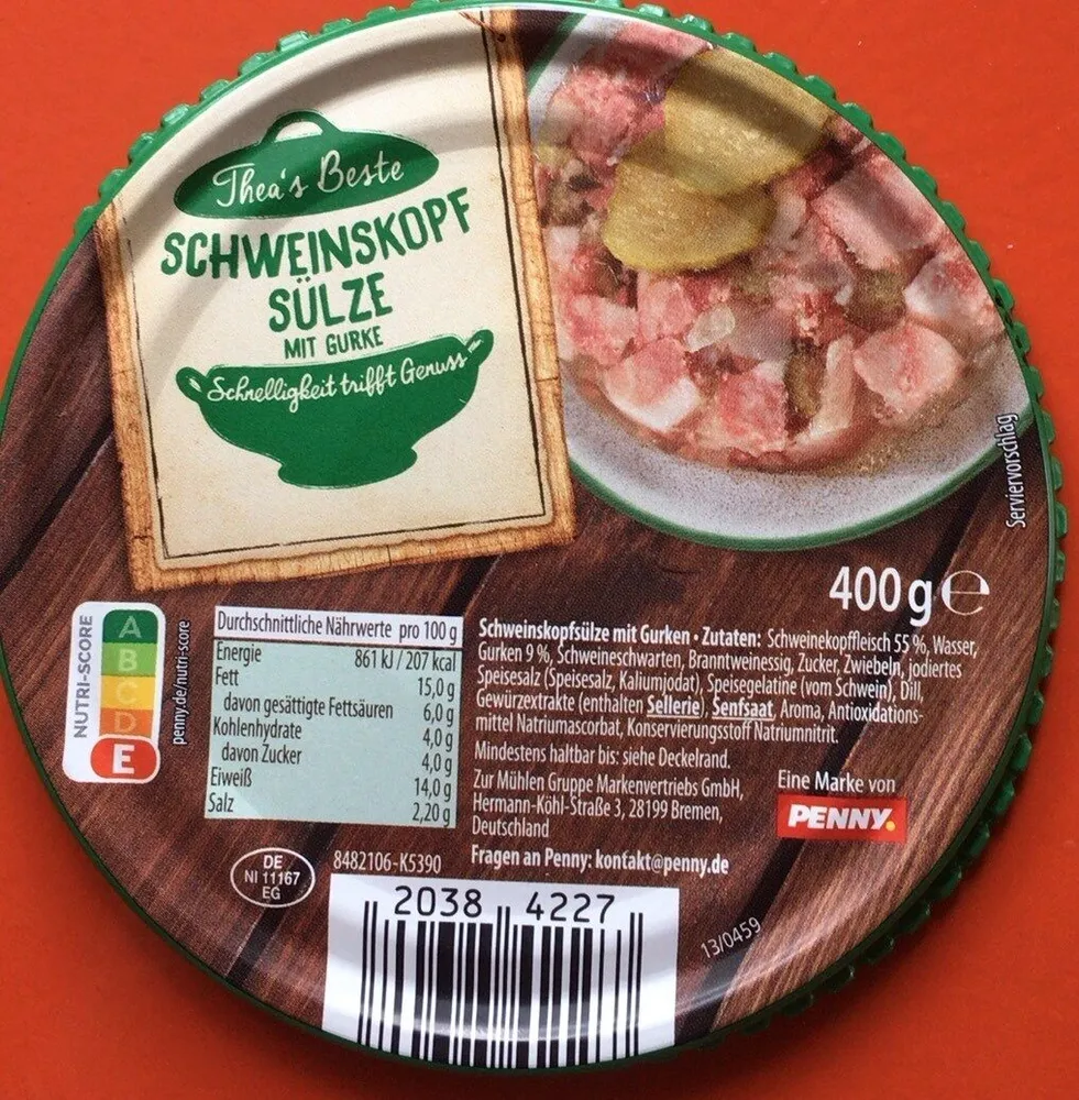Schweinskopfsülze