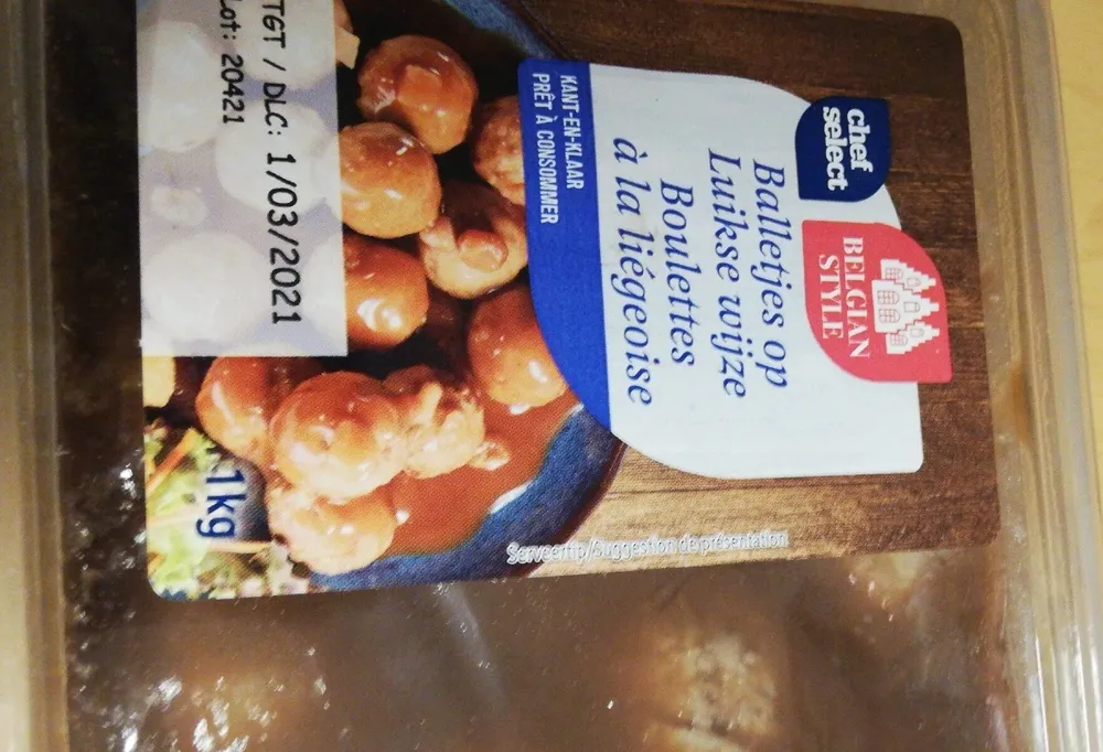 Boulettes à la liégeoise