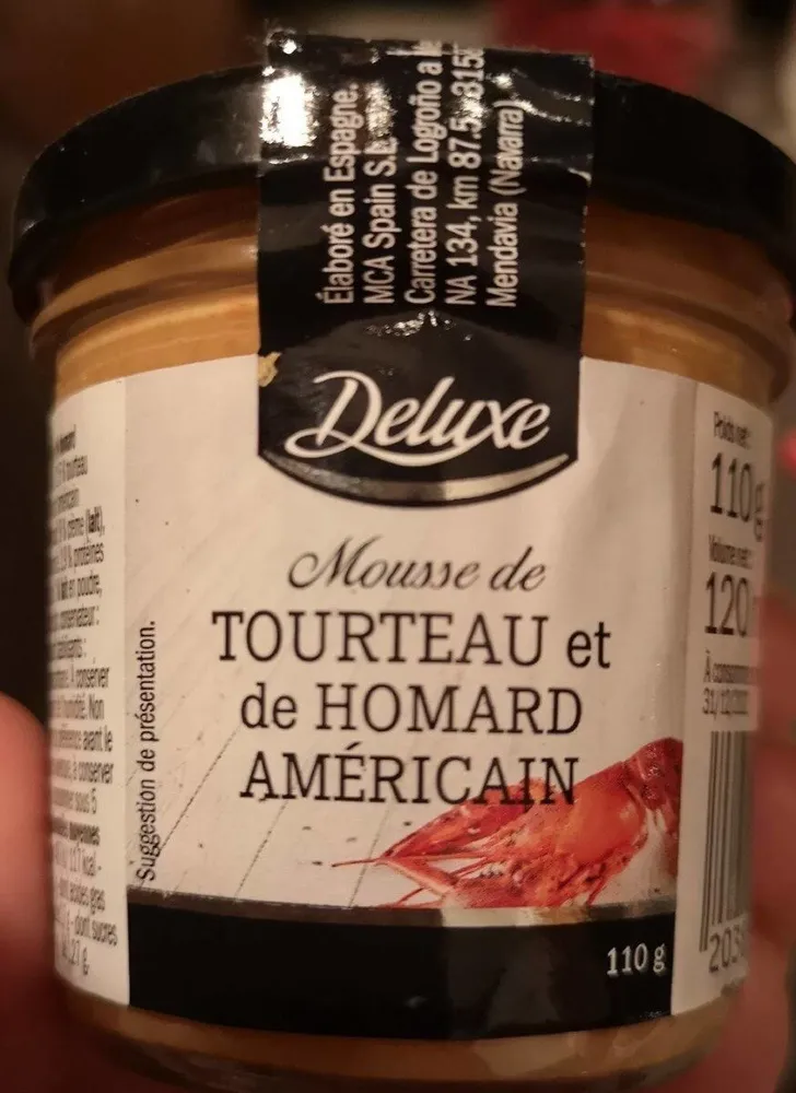 Mousse de tourteau et de homard américain