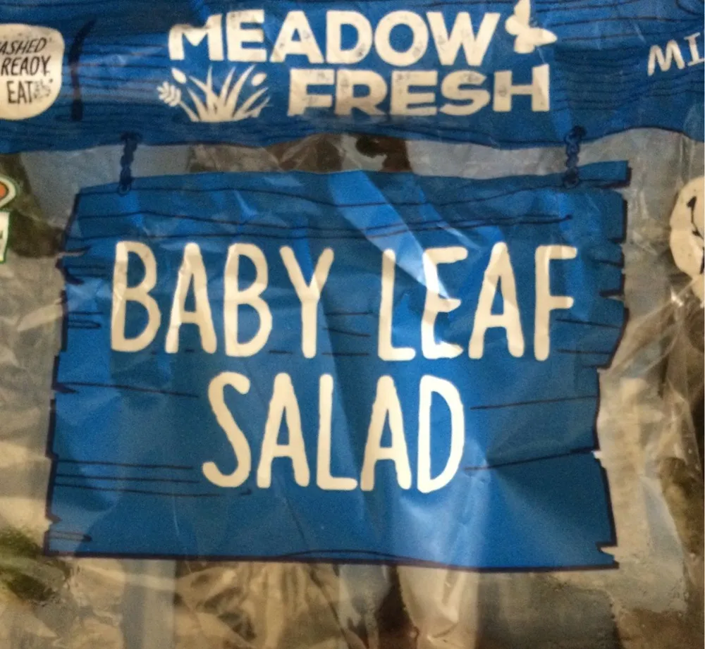 Baby leaf salad