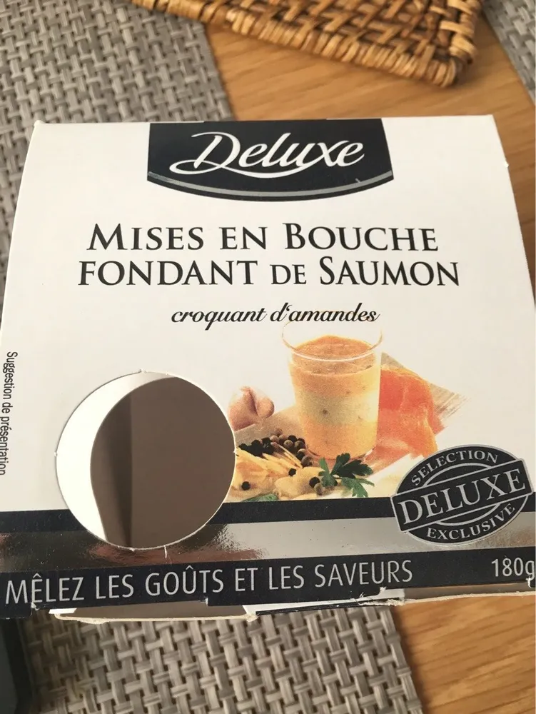 Mise en bouche fondant de saumon