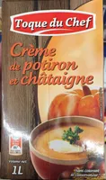 Crème de potiron et châtaigne
