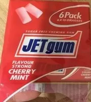 Jet gum cerise menthe