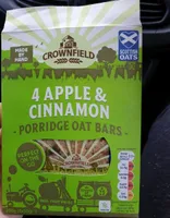4 Apple & cinnamon porridge oat bars