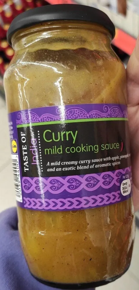 Curry mild Cooking sauce