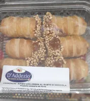 Cannoncini ripieni nocciola