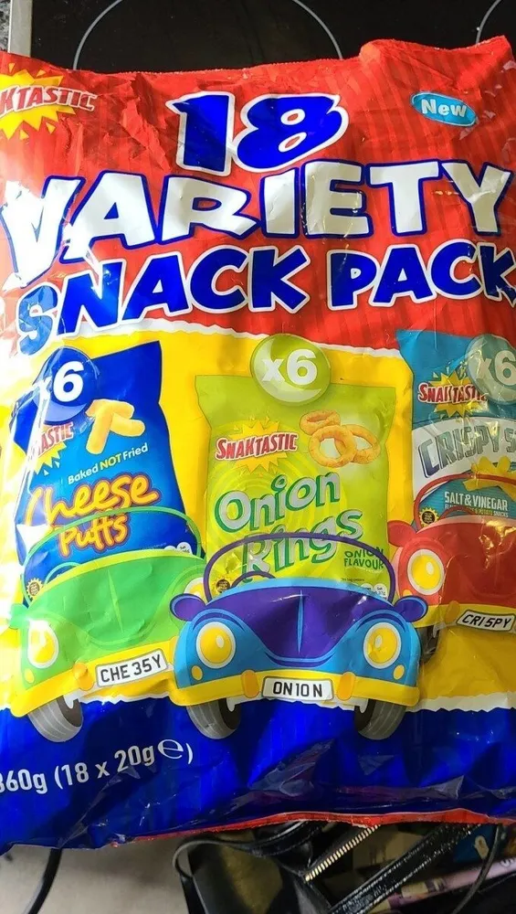 Crisps snack pack