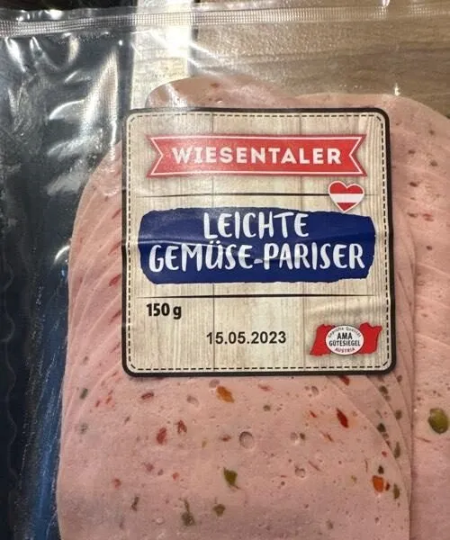 Leichte Gemüse Pariser